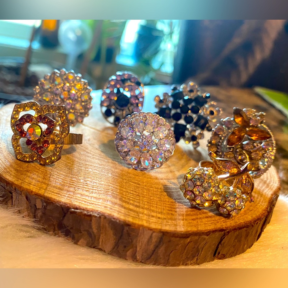 Adjustable Ring Lot, 7 pcs.